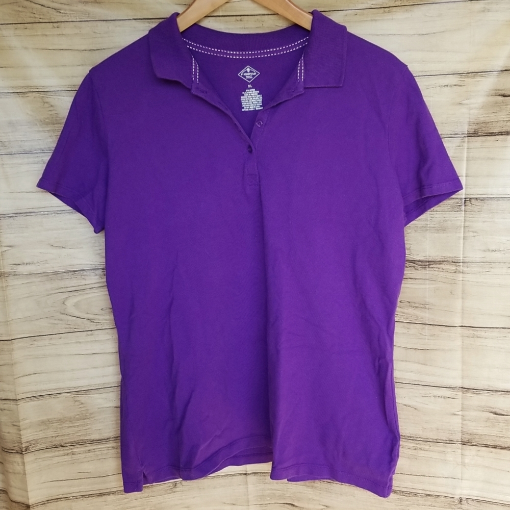 Womans St John's Bay Polo Shirt size XL